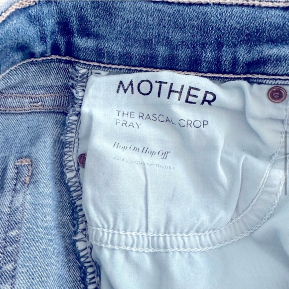 Mother The Rascal Crop Fray - Picture 4 of 8